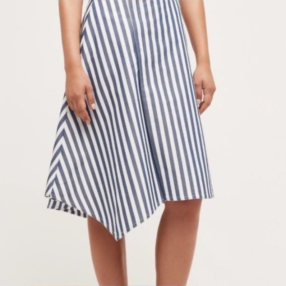 Anthropologie "Maeve" Sea Stripe Skirt